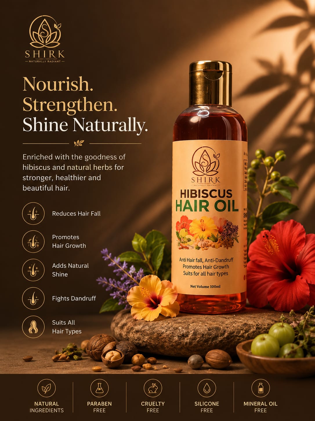 Hibiscus Hair Oil